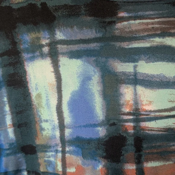 Blue And Green Plaid Zadie B's Dress - Picture 3 of 4